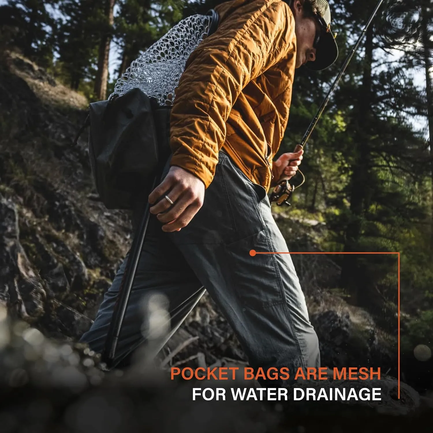 Simms Men's Superlight Pant - Premium Lightweight Fishing Pants, Quick-Dry, Breathable, UPF 50  Sun Protection