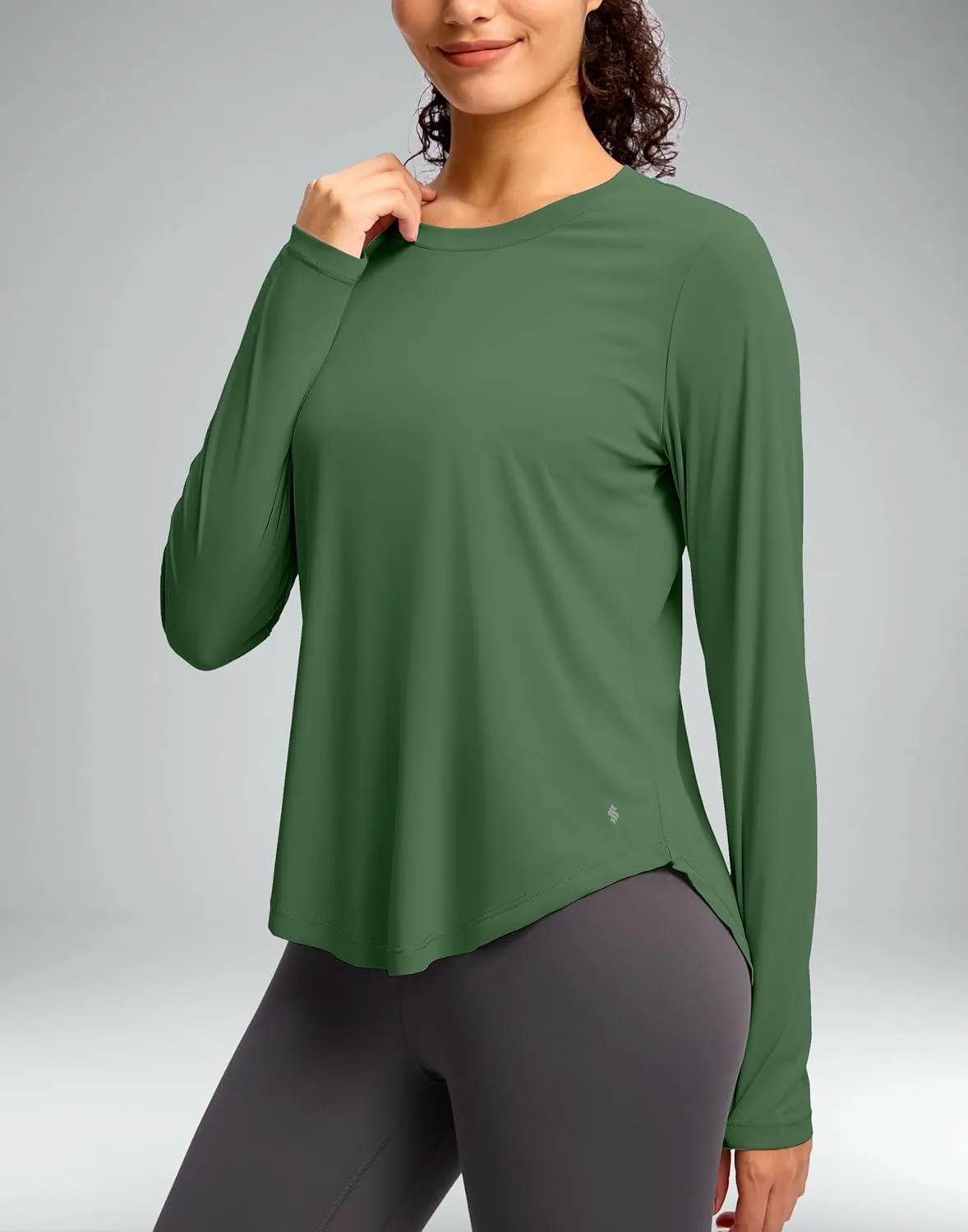 Soothfeel Women's UPF 50  Sun Shirts Long Sleeve SPF UV Protection Rash Guard Lightweight Quick Dry Hiking Workout Tops