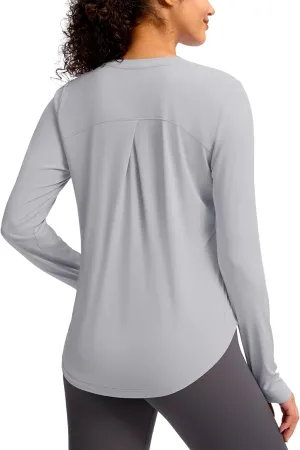 Soothfeel Women's UPF 50  Sun Shirts Long Sleeve SPF UV Protection Rash Guard Lightweight Quick Dry Hiking Workout Tops