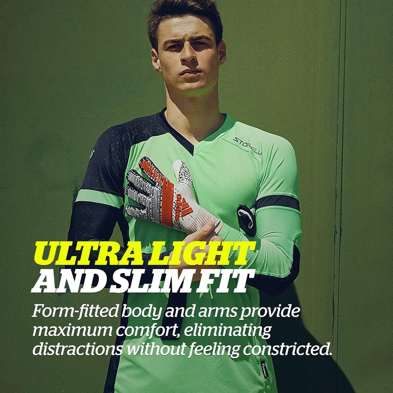 Storelli ExoShield Gladiator Goalkeeper Jersey, High-Impact Protection, Sweat-Wicking, Breathable Athletic Shirt for Soccer