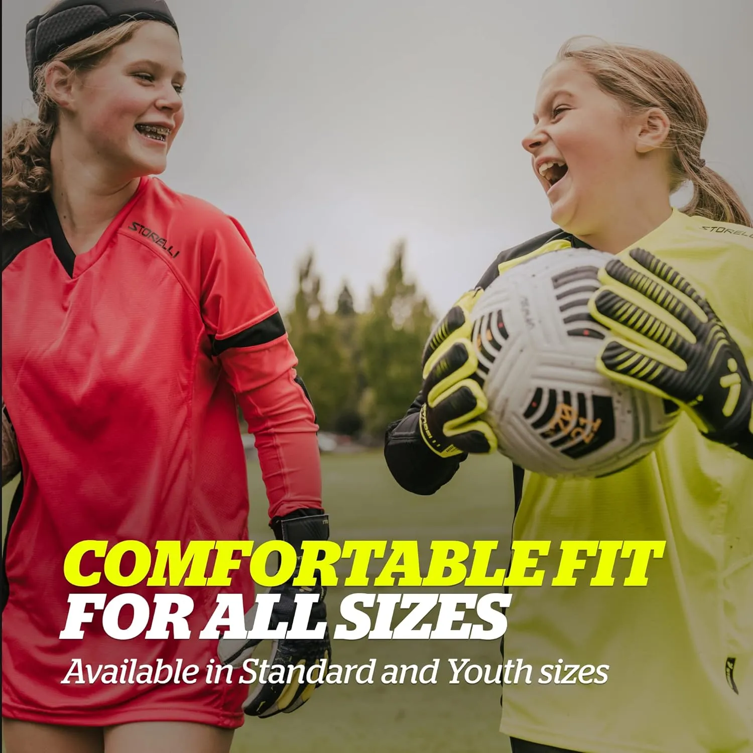 Storelli ExoShield Gladiator Goalkeeper Jersey, High-Impact Protection, Sweat-Wicking, Breathable Athletic Shirt for Soccer