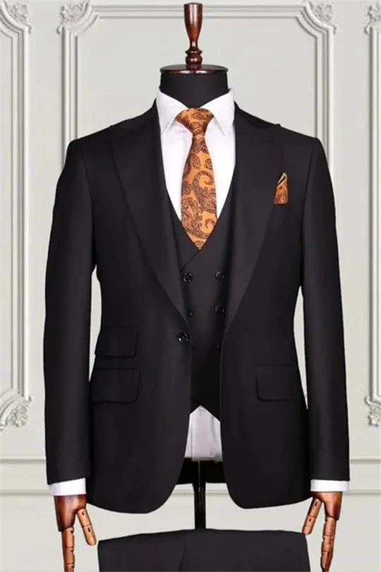 Suzhoufashion Trendy Gray Three Pieces Bespoke Business Men Suits