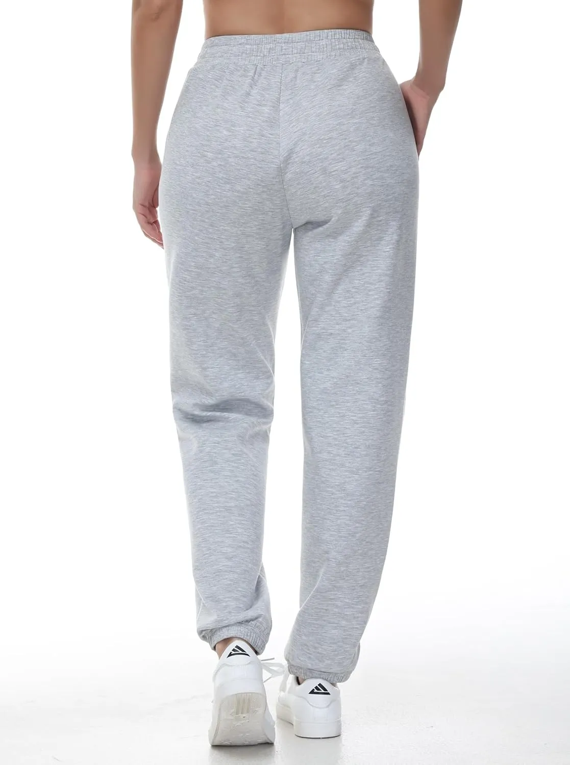 THE GYM PEOPLE Women's Baggy Cinch Bottom Sweatpants Lightweight Workout Joggers Pants with Pockets