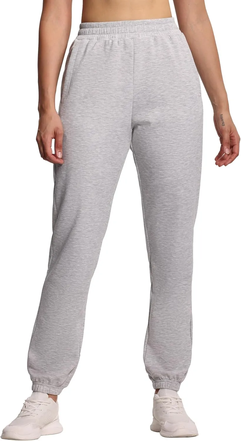 THE GYM PEOPLE Women's Baggy Cinch Bottom Sweatpants Lightweight Workout Joggers Pants with Pockets
