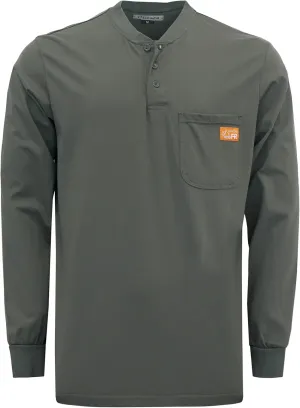 Titicaca FR Shirts 7oz Flame Resistant Shirt Men's Fire Retardant Henley Shirt