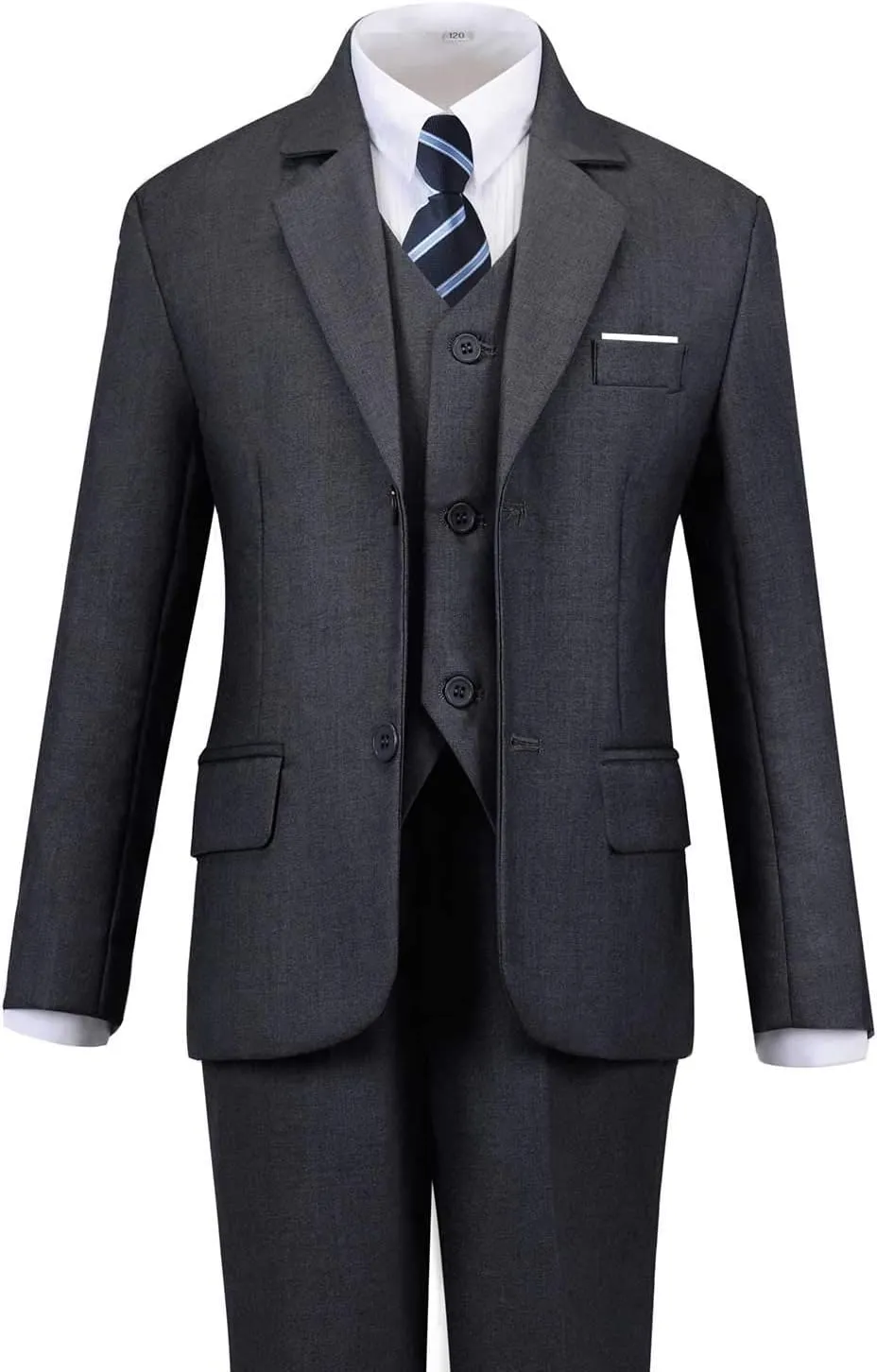 Toddler Boys Suit Kids Formal Dresswear Prom Tuxedo Children's Slim Fit Suits