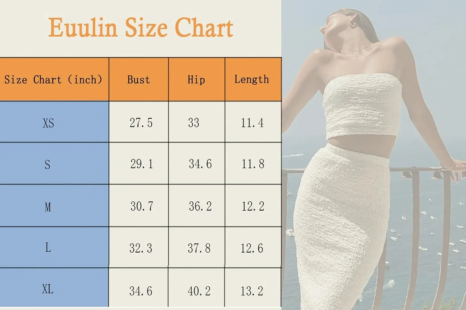 Two Piece Dress Outfits for Women Sleeveless Tube Tops Bodycon Maxi Dress Summer Strapless Crop Top Sexy Suits Set