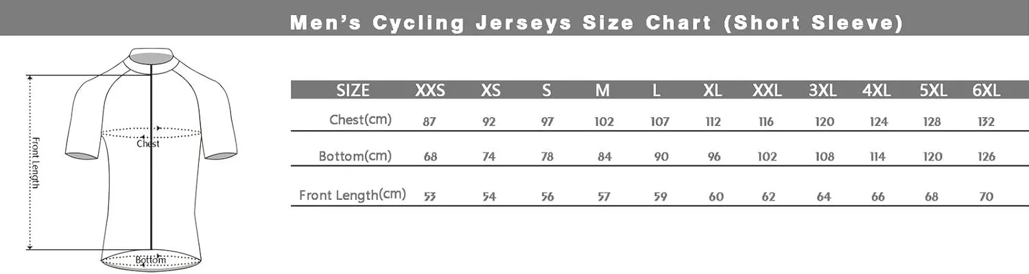 UGLY FROG Mens Breathable Cycling Jersey Biker Short/Long Sleeve Shirt Quick Dry Full Zip Men's Bicycle Jacket with Pockets