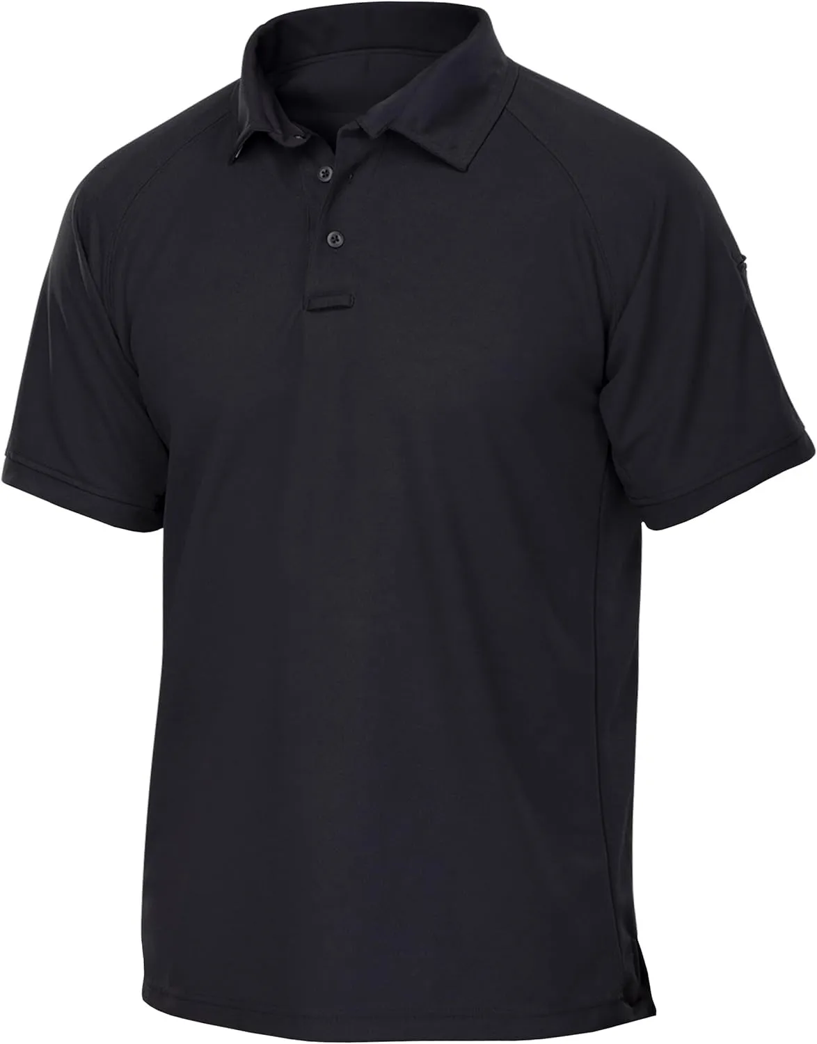 Vertx Mens Tactical Polo Shirt, Short Sleeve T-Shirt, Breathable, Moisture-Wicking, Outdoor Performance Tactical, Relaxed Fit