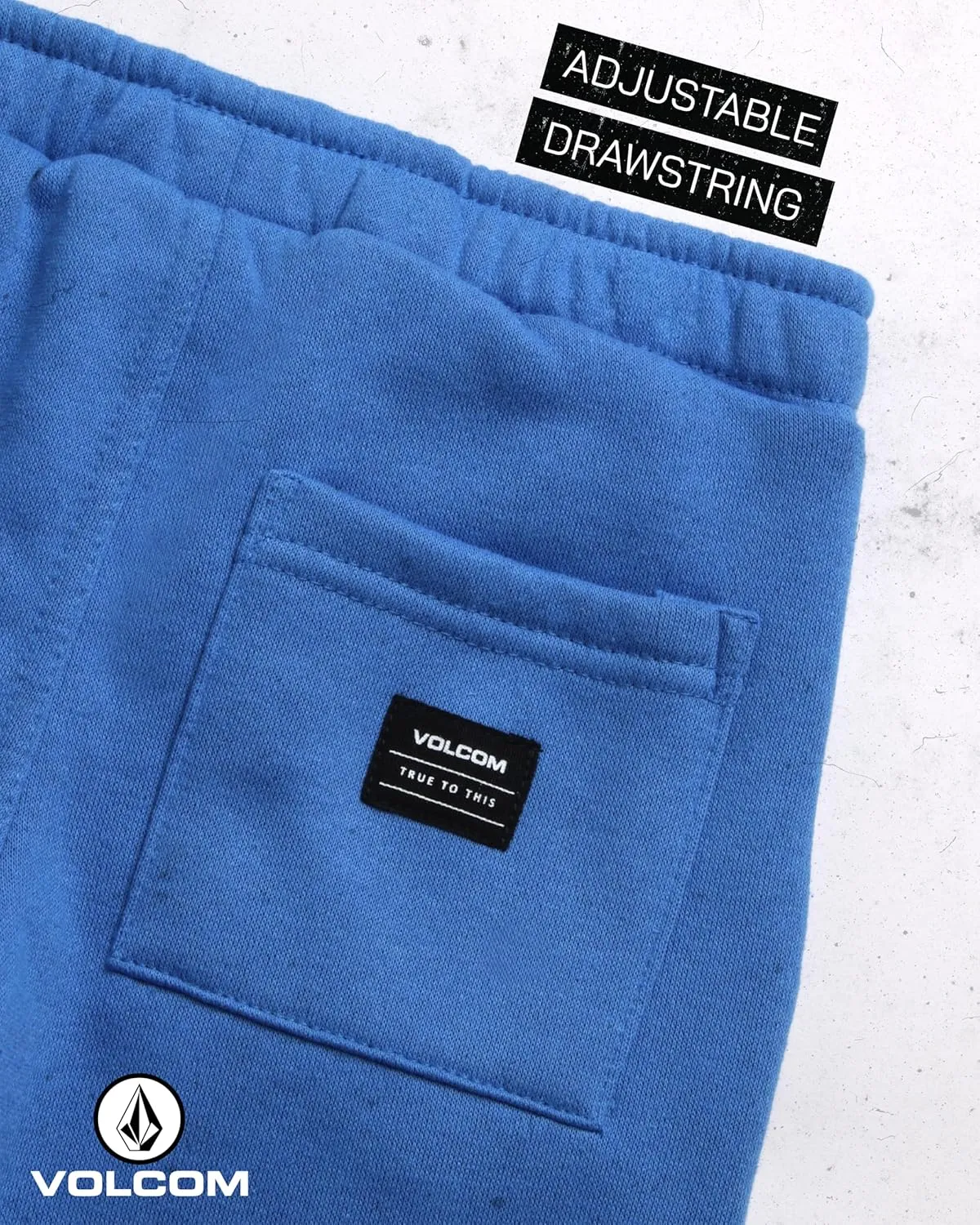 Volcom Toddler Boys Joggers Set - 2 Piece Fleece Pullover Hoodie and Jogger Pants - Matching Outfit for Little Boys (12M-7)