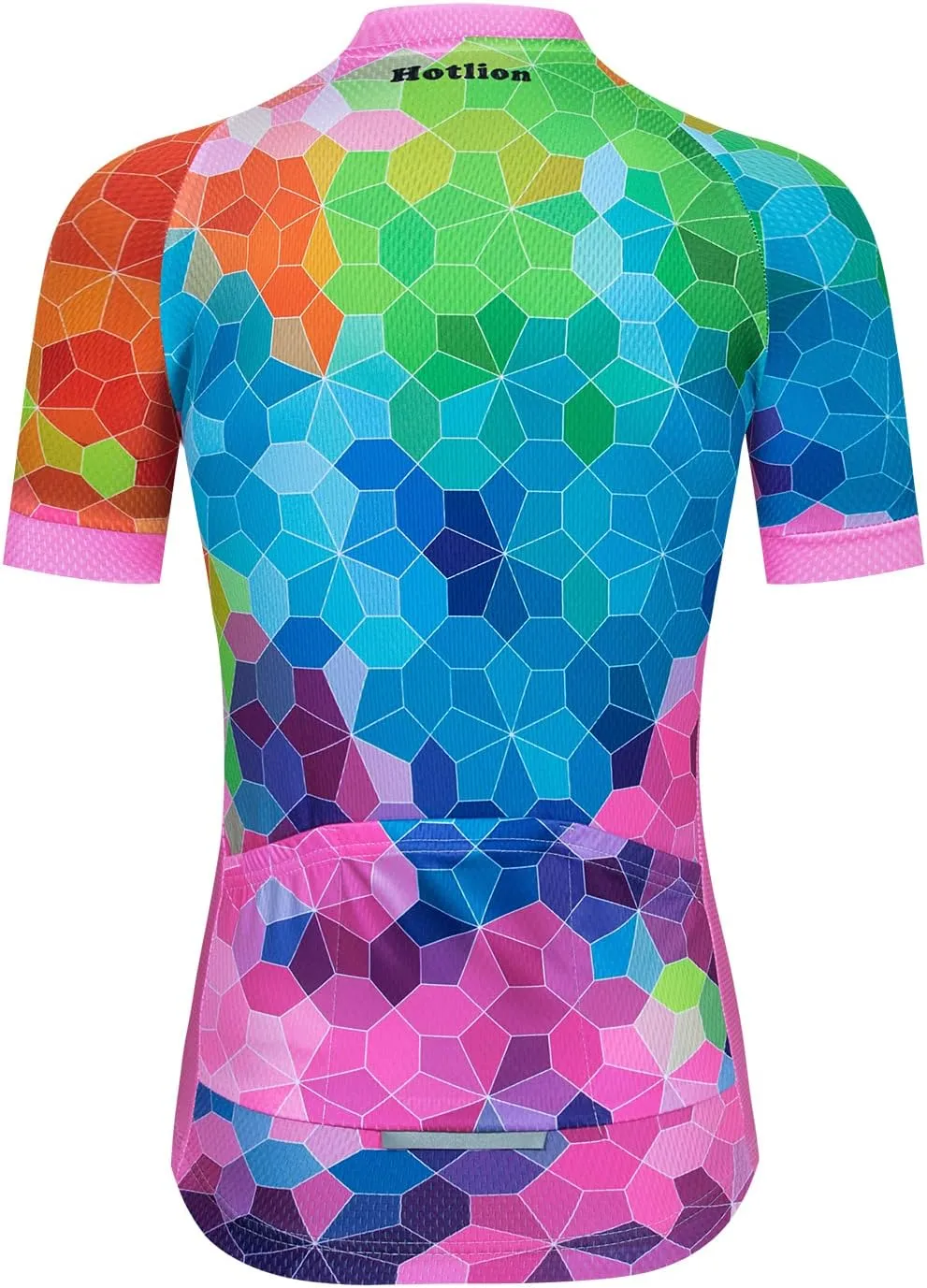Women's Cycling Jersey Set Short Sleeve with 5D Padded Bike Shorts Breathable Shirt 3-Pockets