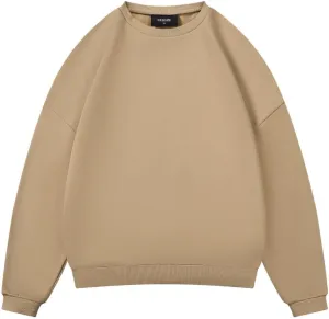 Womens Oversized Crewneck Sweatshirt Fleece Long Sleeve Hoodies Pullover