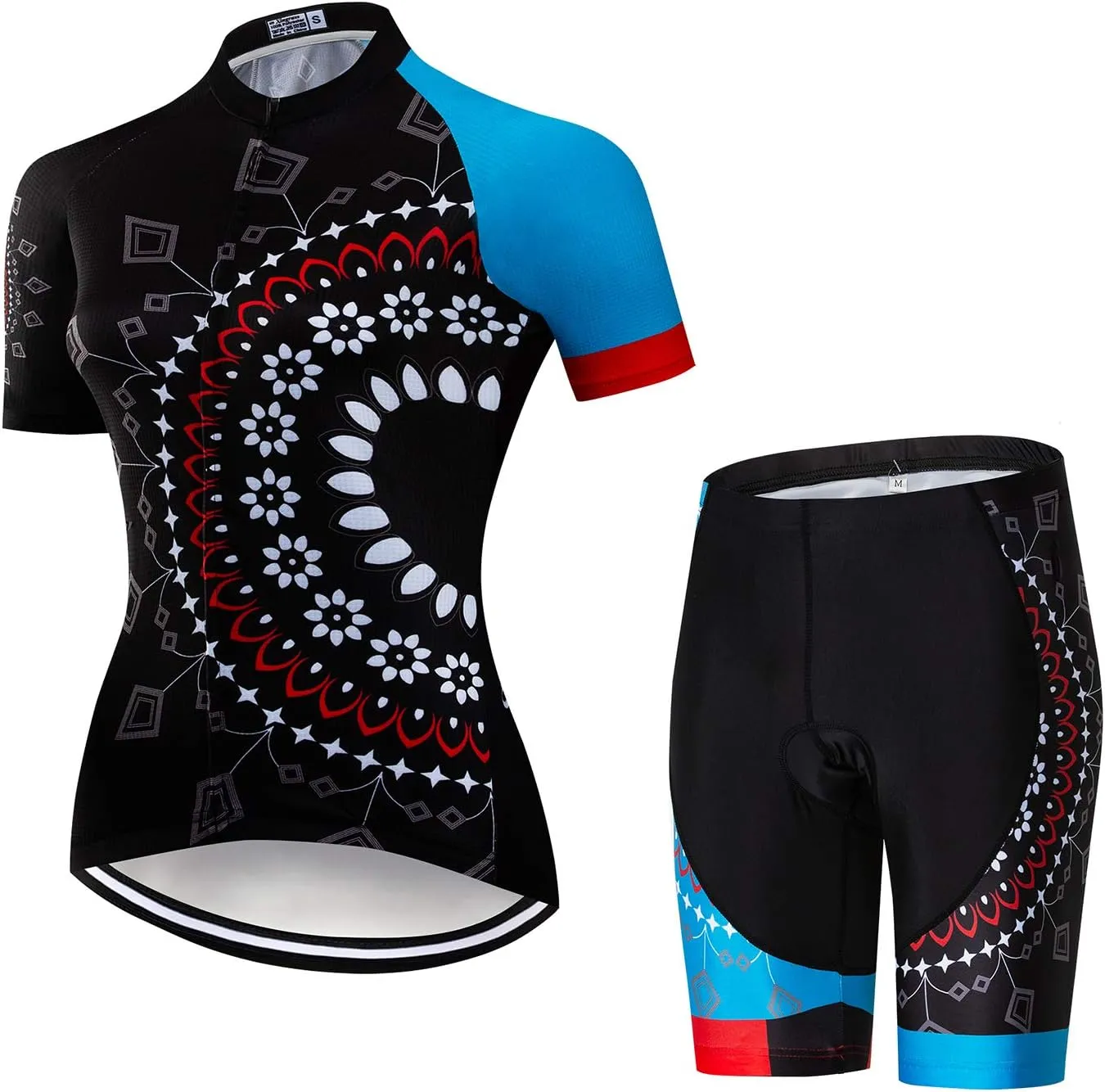 Women's Short Sleeve Cycling Jersey Jacket Cycling Shirt Quick Dry Breathable Mountain Clothing Set Bike Top