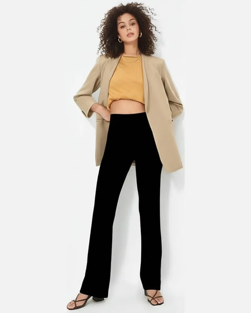 Women's Stretchy Bootcut Dress Pants Office Work Business Casual Slacks with Pockets 28"/30"/32" Inseam