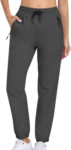 Womens Summer Pants Drawstring High Waist Athletic Pants Loose Fit Comfy Casual Workout Trousers with Pockets 2025