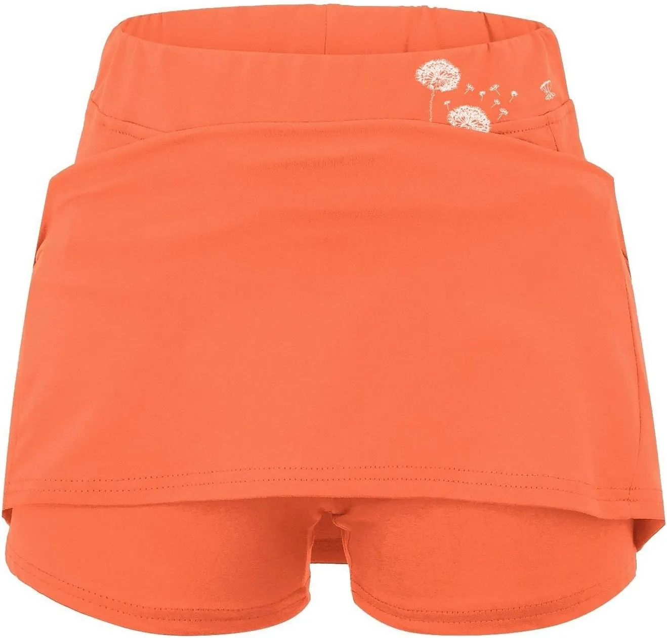 Womens Tennim Shirt Tummy Control Double Layer High Waisted Skorts Stretchy Baggy Breathable Comfy Skirts with Pckets