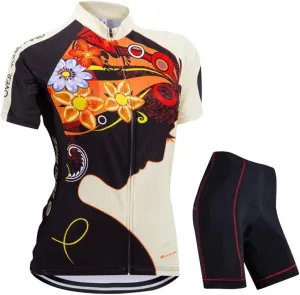 ZEROBIKE Women's Short Sleeve Cycling Jersey Jacket Cycling Shirt Quick Dry Breathable Mountain Clothing Bike Top