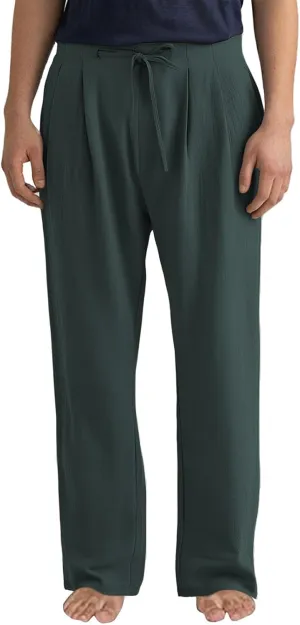 ZYXTIM Linen Casual Foraml Trousers for Men Elastic Waist Loose Smart Work Pants Plus Size Summer Hawaiian Travel Outfits